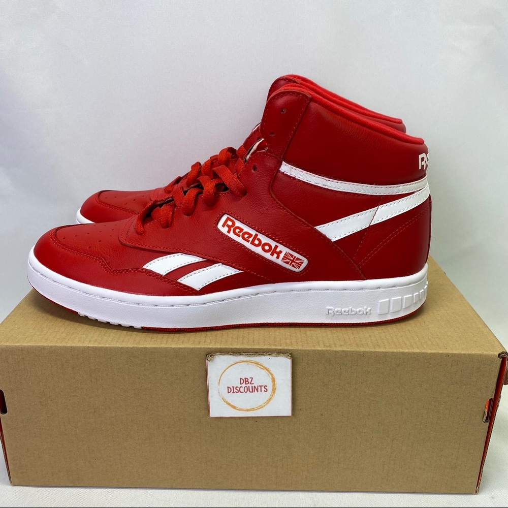 Reebok BB 4600 Men’s Red Leather Basketball Shoes